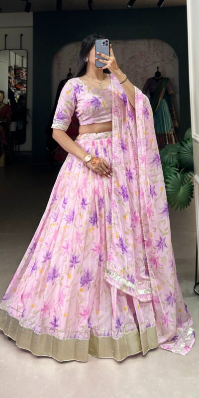 LNB 1036 Baby Pink Color Tabby Silk with Lace Work Lehenga Choli . Wedding, Party, Festive, Events, Grab it for ₹1999. Delivery 4-6 Working Days. Shop now. | Bollywood Lehenga, Creative Lehenga, Designer Lehenga, Embroidered Lehenga, Lehenga, Party Wear Lehenga