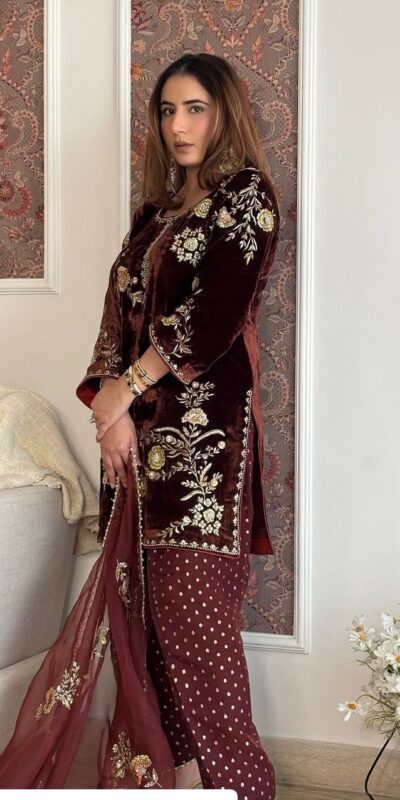 NSR 879 Mahendi Faux Georgette Salwar Suit with Embroidery Work. Available at ₹2399 only. Delivery 4-6 Working Days. Shop now. | Bollywood Lehenga, Creative Lehenga, Designer Lehenga, Embroidered Lehenga, Lehenga, Party Wear Lehenga