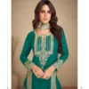 FC GULKAYRA 7473 Green Chinon Salwar Suit Perfect for Wedding, Party, Durga Puja, Eid, Sangeet – . Grab it for ₹3199. Delivery 4-6 Working Days. | Casual Suits, Jump Suits, Tops & Bottoms, Track Suits, Trendy Wear, Creative suits, Designer Suits, Palazzo Suits, Party Wear Suits, Patiala Suits, Salwar suit, Straight Suits