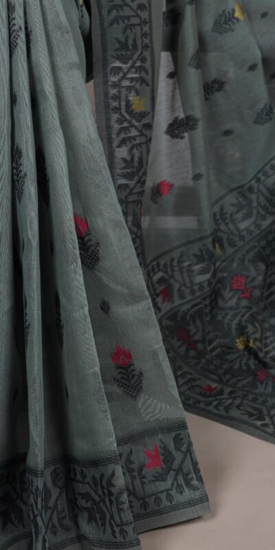 YNF 7415 Grey Poly Cotton Saree Perfect for Wedding, Party, Makar Sankranti, Temple Visit, Sangeet – . Introductory Price ₹1549. Delivery 4-6 Working | Creative Sarees, Embroidered Sarees, Bollywood Sarees, Designer Sarees, Ethnic Saree, Modern Digital sarees, Party Wear Sarees, Sarees