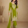 FC GULKAYRA 7473 Mahendi Chinon Salwar Suit Perfect for Wedding, Party, Durga Puja, Eid, Sangeet – . Grab it for ₹3199. Delivery 4-6 Working Days. | Casual Suits, Jump Suits, Tops & Bottoms, Track Suits, Trendy Wear, Creative suits, Designer Suits, Palazzo Suits, Party Wear Suits, Patiala Suits, Salwar suit, Straight Suits