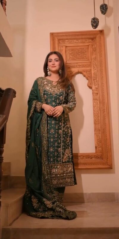 NSR 879 Mahendi Faux Georgette Salwar Suit with Embroidery Work. Available at ₹2399 only. Delivery 4-6 Working Days. Shop now. | Bollywood Lehenga, Creative Lehenga, Designer Lehenga, Embroidered Lehenga, Lehenga, Party Wear Lehenga