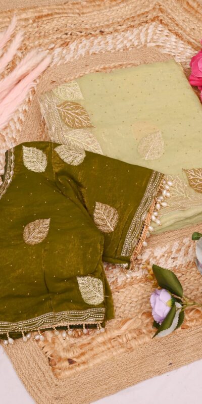 SC 1005 Mehendi in Soft fandy Silk Embroidery Work & Lace Work Saree . Available at ₹2499 only. Delivery 4-6 Working Days. Shop now. | Creative Sarees, Embroidered Sarees, Bollywood Sarees, Designer Sarees, Ethnic Saree, Modern Digital sarees, Party Wear Sarees, Sarees