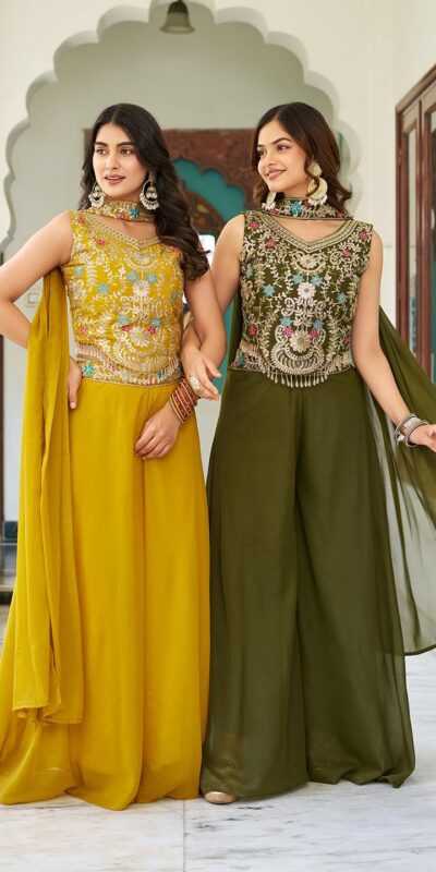 Ram 107 Mustard in Color Star Georgette Embroidery Work Salwar Suit . Festive Deal ₹2099. Delivery 4-6 Working Days. Shop now. | Casual Suits, Jump Suits, Creative suits, Designer Suits, Palazzo Suits, Party Wear Suits, Patiala Suits, Salwar suit, Straight Suits