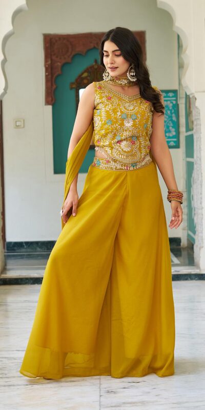 Ram 107 Mustard in Color Star Georgette Embroidery Work Salwar Suit . Festive Deal ₹2099. Delivery 4-6 Working Days. Shop now. | Casual Suits, Jump Suits, Creative suits, Designer Suits, Palazzo Suits, Party Wear Suits, Patiala Suits, Salwar suit, Straight Suits