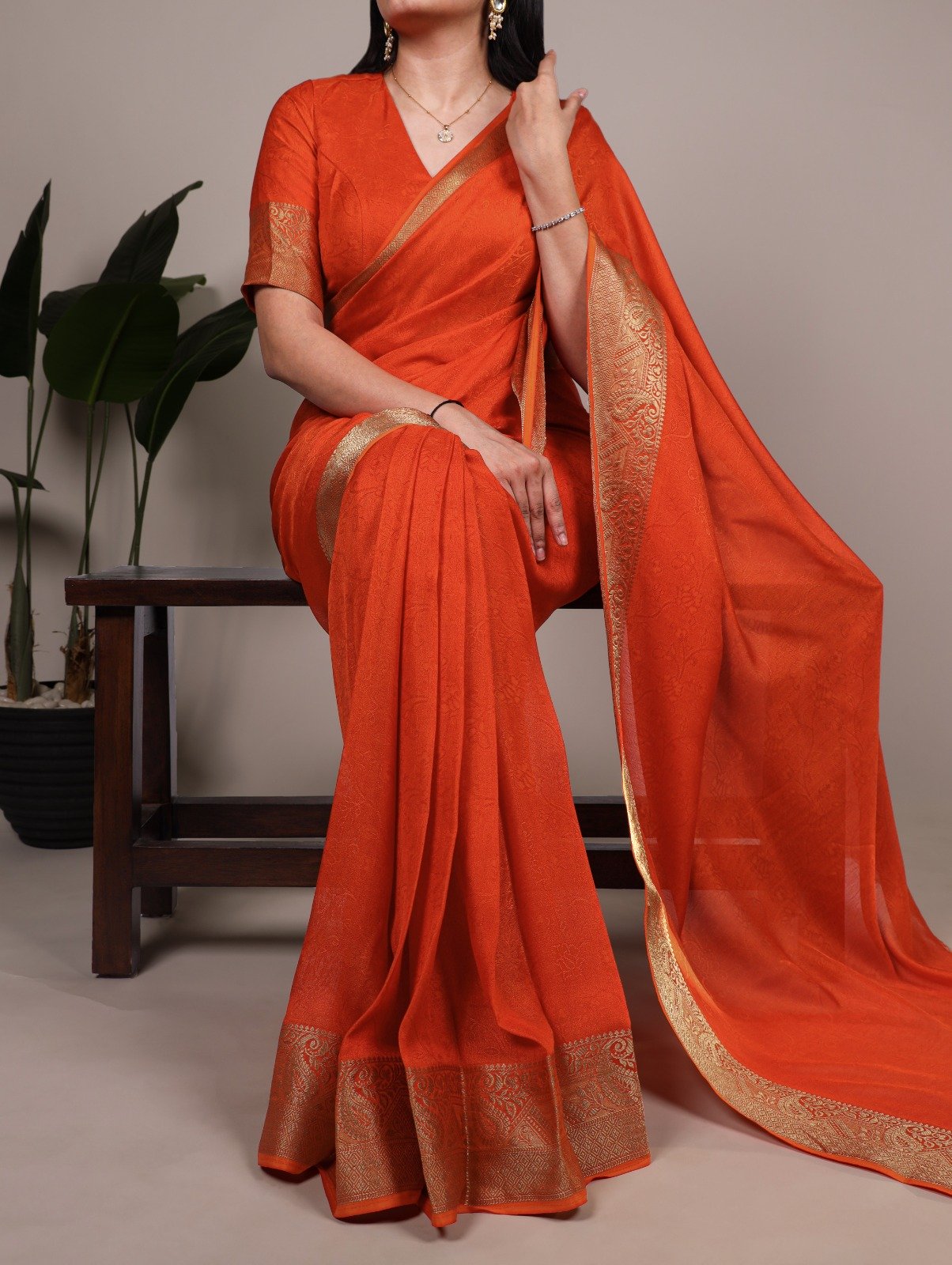 YNF 7908 Orange Mass Mello Saree with Zari Work. Wedding, Party, Festive, Events Introductory Price ₹1449. Delivery 4-6 Working Days. Shop now. | Creative Sarees, Embroidered Sarees, Bollywood Sarees, Designer Sarees, Ethnic Saree, Modern Digital sarees, Party Wear Sarees, Sarees