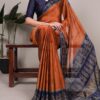 YNF 7103 Orange Rangoli Silk Saree Perfect for Wedding, Party, Karwa Chauth, Makar Sankranti, Baisakhi – . Available at ₹1449 only. Delivery 4-6 Work | Creative Sarees, Embroidered Sarees, Bollywood Sarees, Designer Sarees, Ethnic Saree, Modern Digital sarees, Party Wear Sarees, Sarees