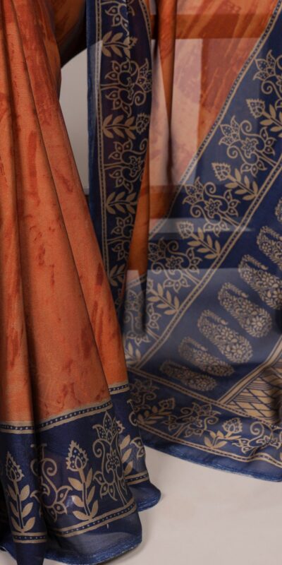 YNF 7103 Orange Rangoli Silk Saree Perfect for Wedding, Party, Karwa Chauth, Makar Sankranti, Baisakhi – . Available at ₹1449 only. Delivery 4-6 Work | Creative Sarees, Embroidered Sarees, Bollywood Sarees, Designer Sarees, Ethnic Saree, Modern Digital sarees, Party Wear Sarees, Sarees