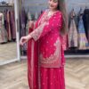 LG 2029 Pink Chinon Salwar Suit with Embroidery Work. Wedding, Party, Festive, Events, Special Price ₹2399. Delivery 4-6 Working Days. Shop now. | Casual Suits, Jump Suits, Tops & Bottoms, Track Suits, Trendy Wear, Creative suits, Designer Suits, Palazzo Suits, Party Wear Suits, Patiala Suits, Salwar suit, Straight Suits