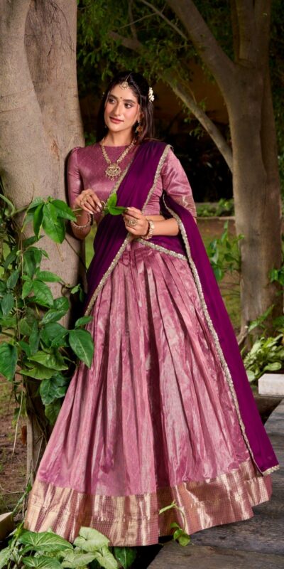 LNB 2026 Pink Color Dupion Silk Lehenga Choli With Zari Work.Wedding, Party, Festive, Events, Special Price ₹1999. Delivery 4-6 Working Days. Shop now. | Bollywood Lehenga, Creative Lehenga, Designer Lehenga, Embroidered Lehenga, Lehenga, Party Wear Lehenga