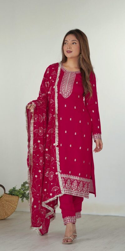 KB 276 pink Color Rangoli Silk Sequence Jari Work Salwar Suit Casual, Wedding, Party, Festive, Events Etc.4-6 Working Days@ 2049/-only | Casual Suits, Jump Suits, Creative suits, Designer Suits, Palazzo Suits, Party Wear Suits, Patiala Suits, Salwar suit, Straight Suits