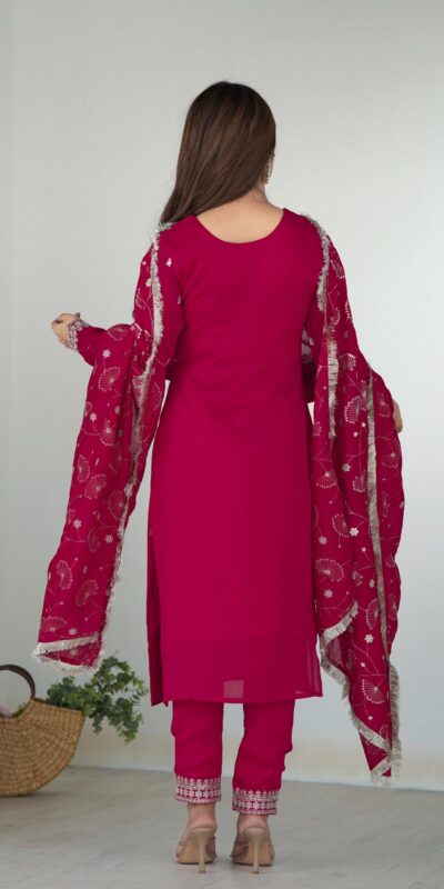 KB 276 pink Color Rangoli Silk Sequence Jari Work Salwar Suit Casual, Wedding, Party, Festive, Events Etc.4-6 Working Days@ 2049/-only | Casual Suits, Jump Suits, Creative suits, Designer Suits, Palazzo Suits, Party Wear Suits, Patiala Suits, Salwar suit, Straight Suits