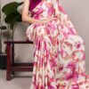 YNF 7008 Pink Satin Silk Saree Perfect for Wedding, Party, Festival Celebrations, Temple Visit, Ethnic Day – . Affordable Price ₹1849. Delivery 4-6 | Creative Sarees, Embroidered Sarees, Bollywood Sarees, Designer Sarees, Ethnic Saree, Modern Digital sarees, Party Wear Sarees, Sarees