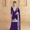 DS 3101 Purple Chinon Salwar Suit Perfect for Wedding, Party, Durga Puja, Pooja, Holi – . Festive Deal ₹2049. Delivery 4-6 Working Days. Shop now. | Casual Suits, Jump Suits, Tops & Bottoms, Track Suits, Trendy Wear, Creative suits, Designer Suits, Palazzo Suits, Party Wear Suits, Patiala Suits, Salwar suit, Straight Suits