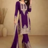 FC GULKAYRA 7473 Purple Chinon Salwar Suit Perfect for Wedding, Party, Durga Puja, Eid, Sangeet – . Grab it for ₹3199. Delivery 4-6 Working Days. | Casual Suits, Jump Suits, Tops & Bottoms, Track Suits, Trendy Wear, Creative suits, Designer Suits, Palazzo Suits, Party Wear Suits, Patiala Suits, Salwar suit, Straight Suits