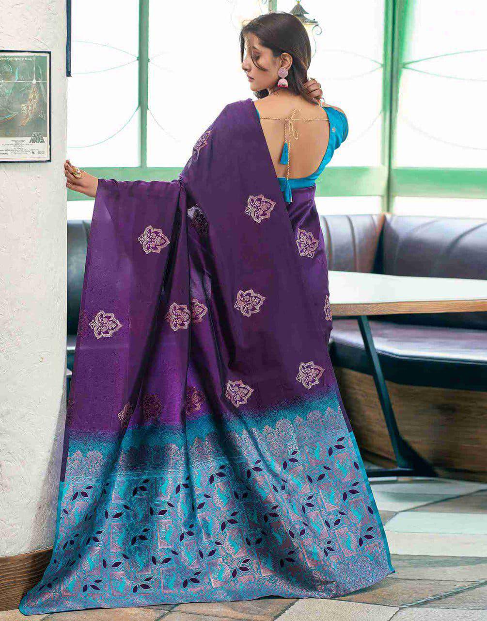 KPR 243 Royal Blue in Soft Lilian Slab Designer Work Saree .Wedding, Party, Festive, Events Available at ₹1349 only. Delivery 4-6 Working Days. Shop now. | Creative Sarees, Embroidered Sarees, Bollywood Sarees, Designer Sarees, Ethnic Saree, Modern Digital sarees, Party Wear Sarees, Sarees