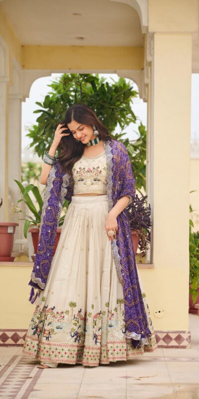 Ram 143 Purple in Color Tissue Silk Embroidery Work Lehenga Choli . Now at just ₹3249. Delivery 4-6 Working Days. Shop now. | Bollywood Lehenga, Creative Lehenga, Designer Lehenga, Embroidered Lehenga, Lehenga, Party Wear Lehenga