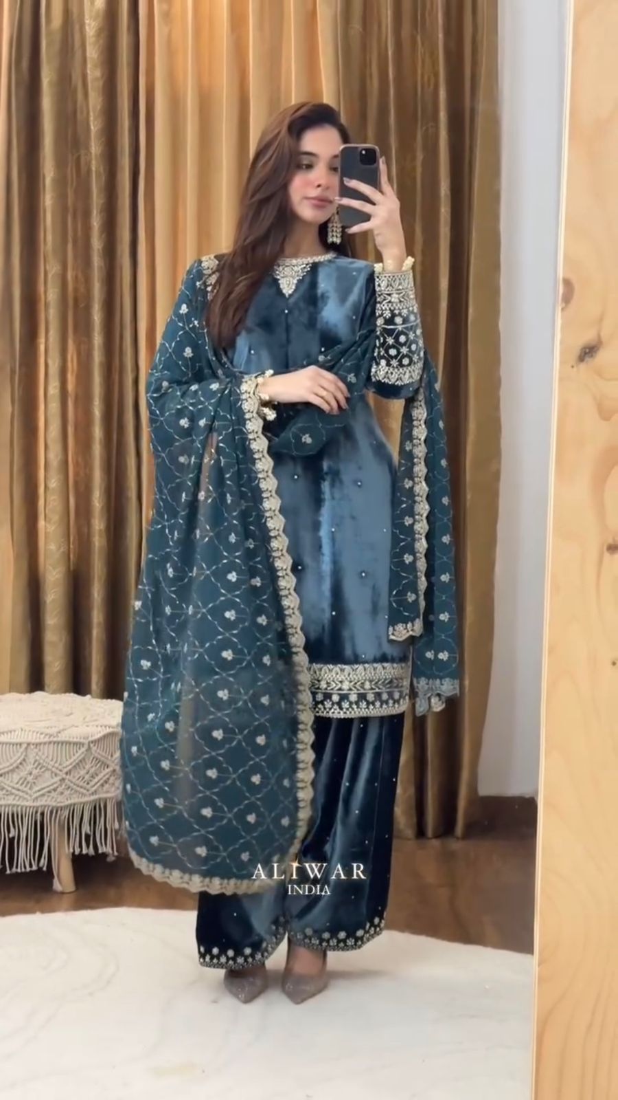BE 412 Teal Georgette Salwar Suit with Embroidery Work. Wedding, Party, Festive, Events, Special Price ₹2149. Delivery 4-6 Working Days. Shop now. | Casual Suits, Jump Suits, Tops & Bottoms, Track Suits, Trendy Wear, Creative suits, Designer Suits, Palazzo Suits, Party Wear Suits, Patiala Suits, Salwar suit, Straight Suits