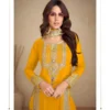 FC GULKAYRA 7473 Yellow Chinon Salwar Suit Perfect for Wedding, Party, Durga Puja, Eid, Sangeet – . Grab it for ₹3199. Delivery 4-6 Working Days. | Casual Suits, Jump Suits, Tops & Bottoms, Track Suits, Trendy Wear, Creative suits, Designer Suits, Palazzo Suits, Party Wear Suits, Patiala Suits, Salwar suit, Straight Suits
