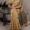 YNF 7415 Yellow Poly Cotton Saree Perfect for Wedding, Party, Makar Sankranti, Temple Visit, Sangeet – . Introductory Price ₹1549. Delivery 4-6 Working | Creative Sarees, Embroidered Sarees, Bollywood Sarees, Designer Sarees, Ethnic Saree, Modern Digital sarees, Party Wear Sarees, Sarees