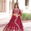 KA 5052 Maroon Vichitra Silk Lehenga Choli Perfect for Wedding, Party, Baby Shower, Cultural Events, Pooja – . Exclusive Offer ₹2599. Delivery 4-6 Wo | Lehenga, Bollywood Lehenga, Creative Lehenga, Designer Lehenga, Embroidered Lehenga, Party Wear Lehenga