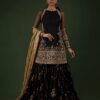 ZSR 3093 Black Faux Georgette Salwar Suit with Embroidery Work & Lace Work. Exclusive Offer ₹2149. Delivery 4-6 Working Days. Shop now. | Casual Suits, Jump Suits, Tops & Bottoms, Track Suits, Trendy Wear, Creative suits, Designer Suits, Palazzo Suits, Party Wear Suits, Patiala Suits, Salwar suit, Straight Suits