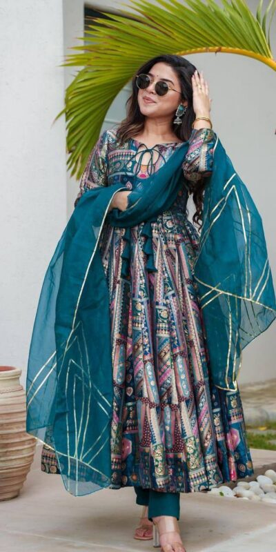 GAC 5001 Blue Color Chinnon Salwar Suit with Lace Border & Lace Work. Best Price ₹1799. Delivery 4-6 Working Days. Shop now. | Casual Suits, Jump Suits, Tops & Bottoms, Track Suits, Trendy Wear, Creative suits, Designer Suits, Palazzo Suits, Party Wear Suits, Patiala Suits, Salwar suit, Straight Suits