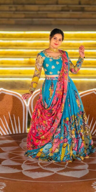 PC 550 Blue Rayon Cotton Lehenga Choli Perfect for Wedding, Party, Diwali, Family Gatherings, Sangeet – . Available at ₹2099 only. Delivery 4-6 Working | Bollywood Lehenga, Creative Lehenga, Designer Lehenga, Embroidered Lehenga, Lehenga, Party Wear Lehenga