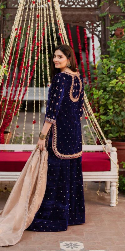 KD 1536 Blue Viscose Velvet Thread Sequence Work Salwar Suit Wedding, Party, Festive, Events, Special Price ₹2399. Delivery 4-6 Working Days. Shop now. | Casual Suits, Jump Suits, Tops & Bottoms, Track Suits, Trendy Wear, Creative suits, Designer Suits, Palazzo Suits, Party Wear Suits, Patiala Suits, Salwar suit, Straight Suits