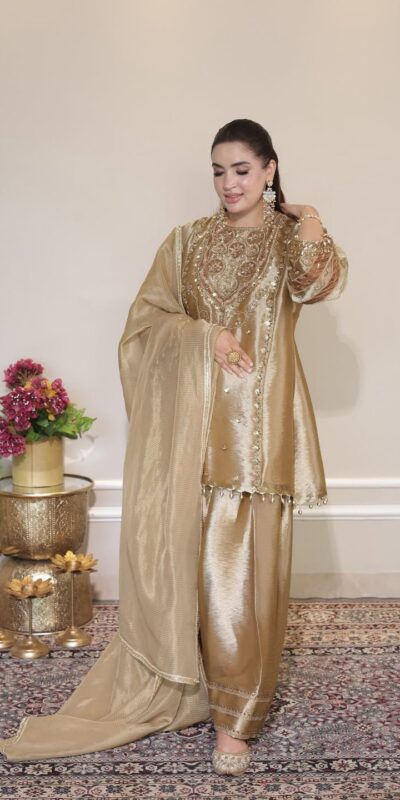 LG 2050 Chiku Fendy Salwar Suit with Embroidery Work. Wedding, Party, Festive, Events, Special Price ₹2049. Delivery 4-6 Working Days. Shop now. | Casual Suits, Jump Suits, Tops & Bottoms, Track Suits, Trendy Wear, Creative suits, Designer Suits, Palazzo Suits, Party Wear Suits, Patiala Suits, Salwar suit, Straight Suits
