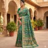 MS 546 Green in Color Banarasi Silk Zari Work All Over Saree . Available at ₹1649 only. Delivery 4-6 Working Days. Shop now. | Creative Sarees, Embroidered Sarees, Bollywood Sarees, Designer Sarees, Ethnic Saree, Modern Digital sarees, Party Wear Sarees, Sarees