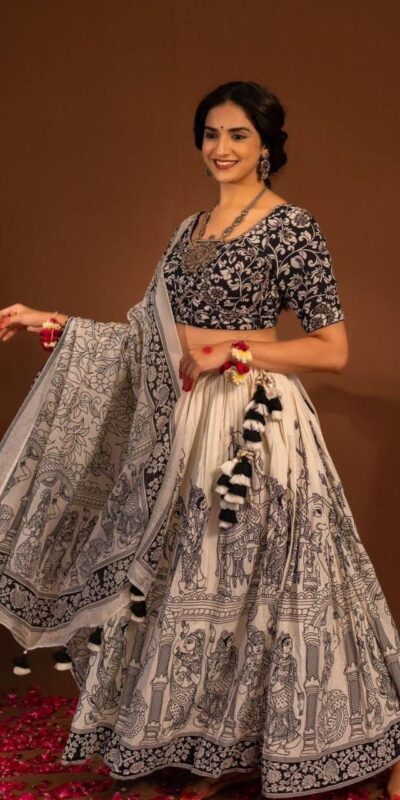 PC 440 Light Peach in Cotton Kalamkari Print Lehenga Choli . Available at ₹2149 only. Delivery 4-6 Working Days. Shop now. | Bollywood Lehenga, Creative Lehenga, Designer Lehenga, Embroidered Lehenga, Lehenga, Party Wear Lehenga