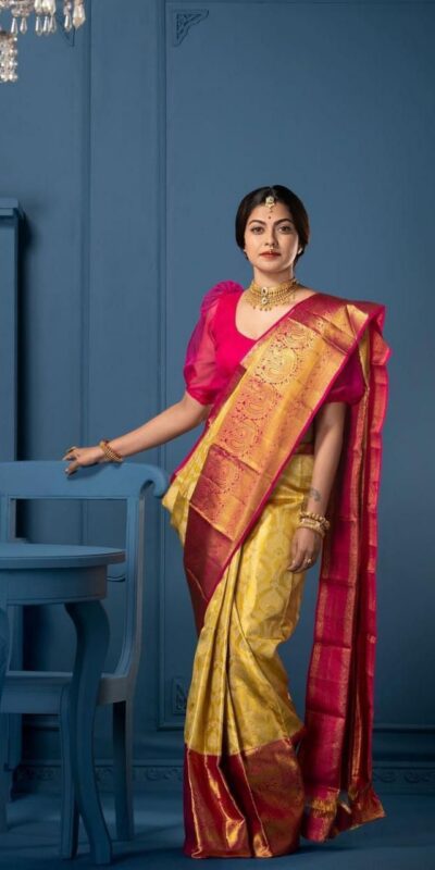 KP 5020 Mustered with Lace Border & Lace Work Soft Lichi Silk Saree. Special Price ₹1499. Delivery 4-6 Working Days. Shop now. | Creative Sarees, Embroidered Sarees, Bollywood Sarees, Designer Sarees, Ethnic Saree, Modern Digital sarees, Party Wear Sarees, Sarees