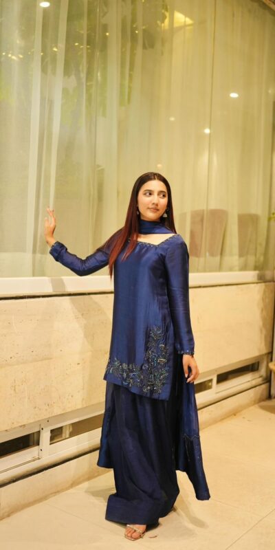 ZF 420 Navy Blue in Natural Crep Silk Embroidery Work Salwar Suit . Exclusive Offer ₹1899. Delivery 4-6 Working Days. Shop now. | Casual Suits, Jump Suits, Tops & Bottoms, Track Suits, Trendy Wear, Creative suits, Designer Suits, Palazzo Suits, Party Wear Suits, Patiala Suits, Salwar suit, Straight Suits