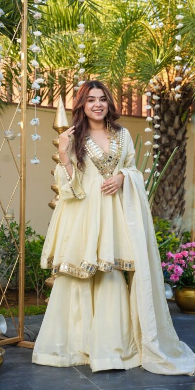 RTC 5942 Off White in Color Cosmos Mirror Work & Lace Work Salwar Suit . Special Price ₹2549. Delivery 4-6 Working Days. Shop now. | Casual Suits, Jump Suits, Tops & Bottoms, Track Suits, Trendy Wear, Creative suits, Designer Suits, Palazzo Suits, Party Wear Suits, Patiala Suits, Salwar suit, Straight Suits