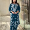 MF 627 Peacock Blue Rayon With Wid Lakhnavi Style Work Kurti Designer Work. Grab it for ₹1449. Delivery 4-6 Working Days. Shop now. | Bollywood Kurti, Creative Kurtis, Designer Kurti, Kurti, Party Wear Kurti, Selfie Kurti