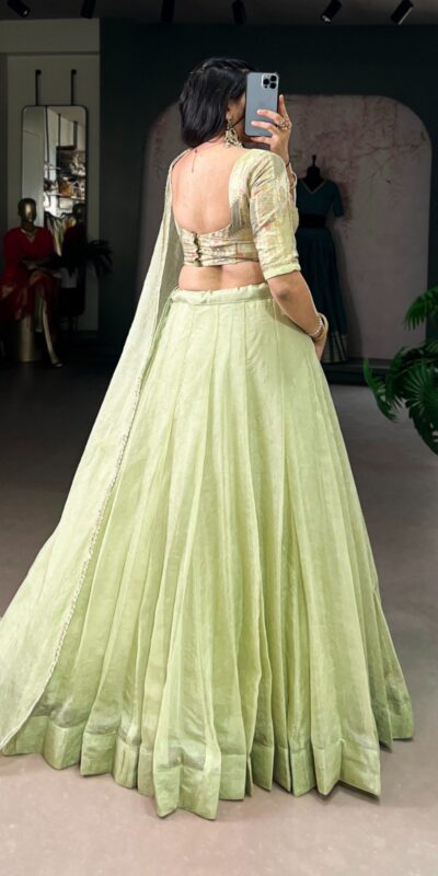 LNB 1100 Pista with Bead Work & Sequins Work. Allen Crush Lehenga Choli Best Price ₹3299. Delivery 4-6 Working Days. Shop now. | Bollywood Lehenga, Creative Lehenga, Designer Lehenga, Embroidered Lehenga, Lehenga, Party Wear Lehenga