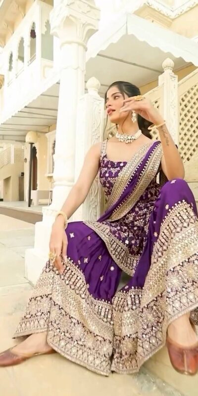 RTC 5892 Purple Faux Georgette Salwar Suit Perfect for Wedding, Party, Durga Puja, Mehendi, Baby Shower – . Festive Deal ₹2549. Delivery 4-6 Working D | Casual Suits, Jump Suits, Tops & Bottoms, Track Suits, Trendy Wear, Creative suits, Designer Suits, Palazzo Suits, Party Wear Suits, Patiala Suits, Salwar suit, Straight Suits
