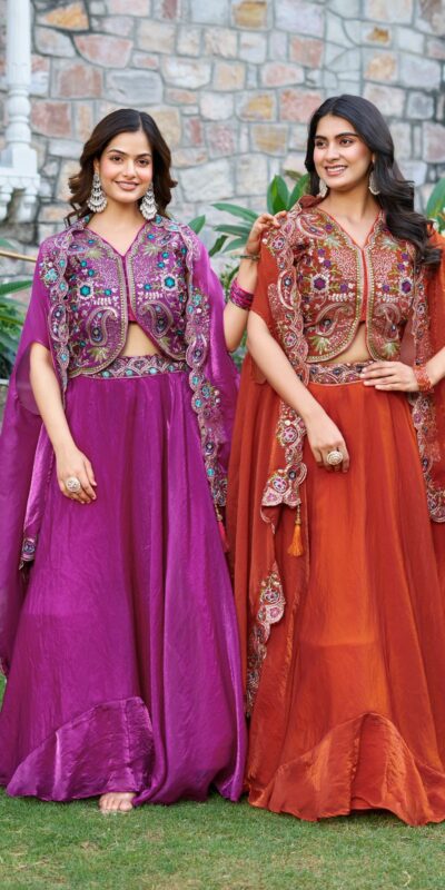Ram 141 Purple Fendy Silk Lehenga Choli with Embroidery Work. Available at ₹3099 only. Delivery 4-6 Working Days. Shop now. | Bollywood Lehenga, Creative Lehenga, Designer Lehenga, Embroidered Lehenga, Lehenga, Party Wear Lehenga