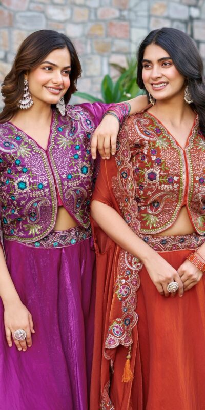 Ram 141 Purple Fendy Silk Lehenga Choli with Embroidery Work. Available at ₹3099 only. Delivery 4-6 Working Days. Shop now. | Bollywood Lehenga, Creative Lehenga, Designer Lehenga, Embroidered Lehenga, Lehenga, Party Wear Lehenga