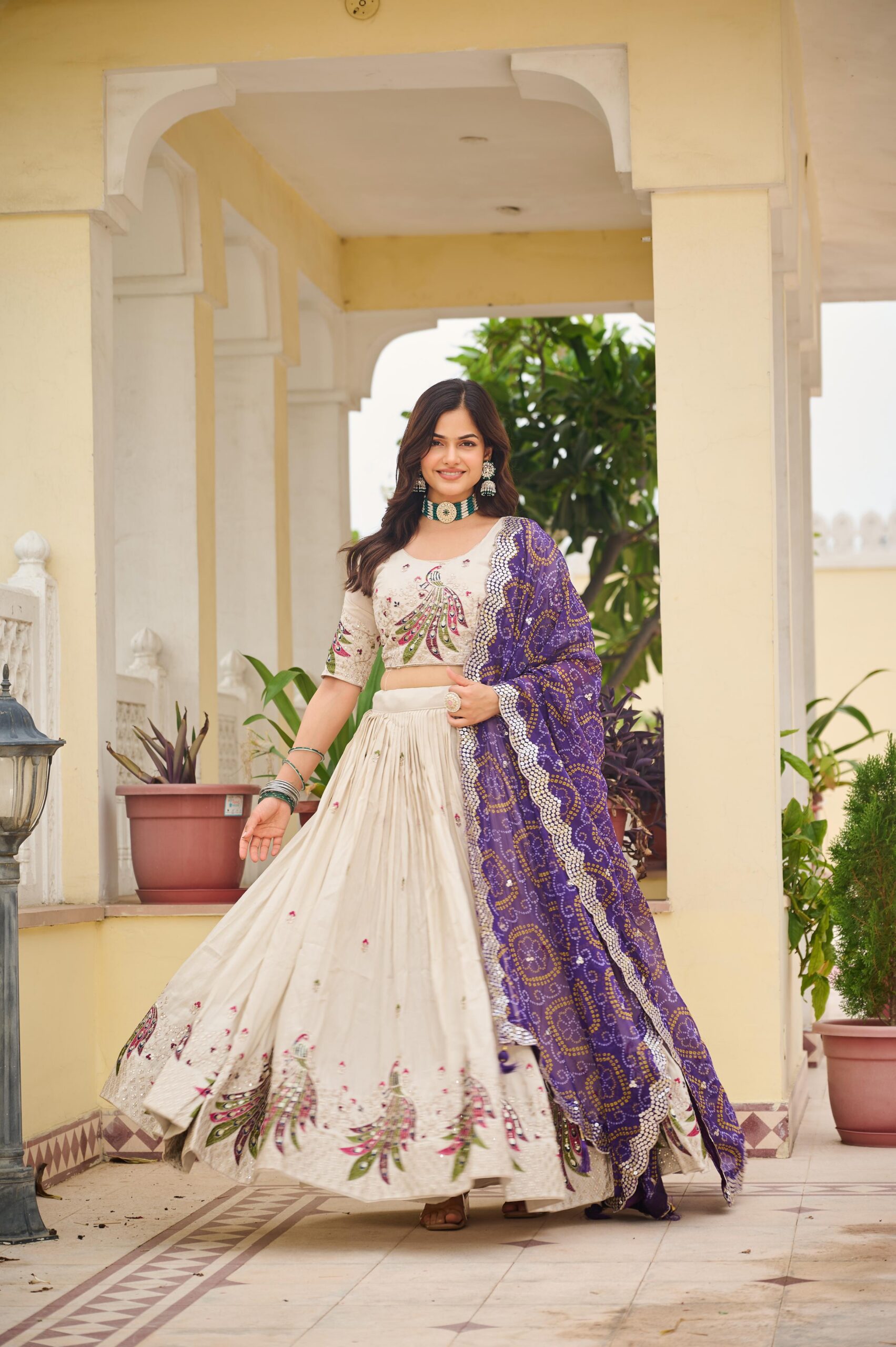 Ram 102 Purple Color Pure Tissue silk Lehenga Choli with Embroidery Work. Grab it for ₹3249. Delivery 4-6 Working Days. Shop now. | Bollywood Lehenga, Creative Lehenga, Designer Lehenga, Embroidered Lehenga, Lehenga, Party Wear Lehenga