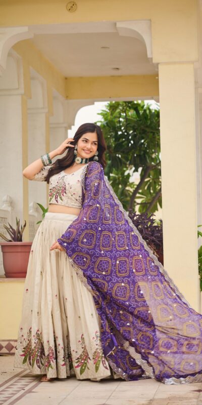 Ram 102 Purple Color Pure Tissue silk Lehenga Choli with Embroidery Work. Grab it for ₹3249. Delivery 4-6 Working Days. Shop now. | Bollywood Lehenga, Creative Lehenga, Designer Lehenga, Embroidered Lehenga, Lehenga, Party Wear Lehenga