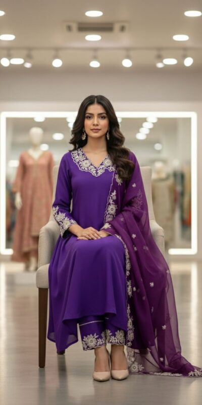 LG 2053 Purple Roman Silk Salwar Suit Perfect for Wedding, Party, Eid, Holi, Cultural Events – . Exclusive Offer ₹2099. Delivery 4-6 Working Days. | Casual Suits, Jump Suits, Tops & Bottoms, Track Suits, Trendy Wear, Creative suits, Designer Suits, Palazzo Suits, Party Wear Suits, Patiala Suits, Salwar suit, Straight Suits