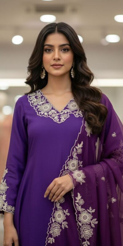 LG 2053 Purple Roman Silk Salwar Suit Perfect for Wedding, Party, Eid, Holi, Cultural Events – . Exclusive Offer ₹2099. Delivery 4-6 Working Days. | Casual Suits, Jump Suits, Tops & Bottoms, Track Suits, Trendy Wear, Creative suits, Designer Suits, Palazzo Suits, Party Wear Suits, Patiala Suits, Salwar suit, Straight Suits