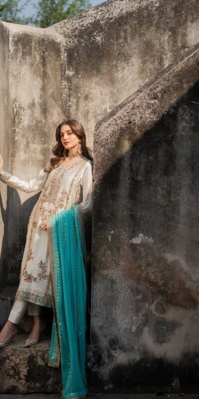 AD 220 White in Organza Silk Embroidery Work & Lace Work Salwar Suit . Grab it for ₹2449. Delivery 4-6 Working Days. Shop now. | Casual Suits, Jump Suits, Tops & Bottoms, Track Suits, Trendy Wear, Creative suits, Designer Suits, Palazzo Suits, Party Wear Suits, Patiala Suits, Salwar suit, Straight Suits