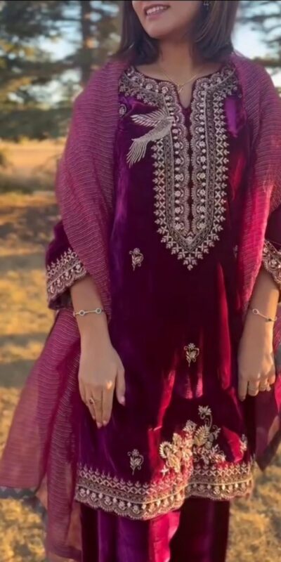 BE 421 Wine Twill Net Salwar Suit with Embroidery Work & Lace Work. Best Price ₹1899. Delivery 4-6 Working Days. Shop now. | Casual Suits, Jump Suits, Tops & Bottoms, Track Suits, Trendy Wear, Creative suits, Designer Suits, Palazzo Suits, Party Wear Suits, Patiala Suits, Salwar suit, Straight Suits