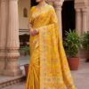 MS 546 Yellow in Color Banarasi Silk Zari Work All Over Saree . Available at ₹1649 only. Delivery 4-6 Working Days. Shop now. | Creative Sarees, Embroidered Sarees, Bollywood Sarees, Designer Sarees, Ethnic Saree, Modern Digital sarees, Party Wear Sarees, Sarees