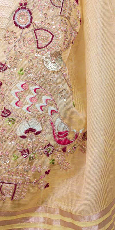 YNF 7401 Yellow in Zari Kota Tissue Zari Work & Embroidery Work Saree . Get it for ₹3199. Delivery 4-6 Working Days. Shop now. | Creative Sarees, Embroidered Sarees, Bollywood Sarees, Designer Sarees, Ethnic Saree, Modern Digital sarees, Party Wear Sarees, Sarees