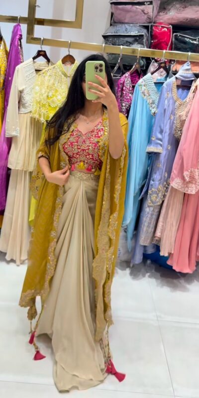 BE 308 Yellow Mono Silk Sequence Embroidery Work Dhoti Suit Perfect for Wedding, Party, Family Gatherings, . Get it for ₹1799. Delivery 4-6 Working Days | Casual Suits, Jump Suits, Creative suits, Designer Suits, Palazzo Suits, Party Wear Suits, Patiala Suits, Salwar suit, Straight Suits