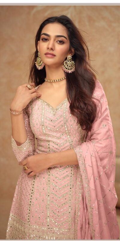 FC 7518 Baby Pink Chinon Salwar Suit Perfect for Wedding, Party, Diwali, Durga Puja, Temple Visit – . Festive Deal ₹3099. Delivery 4-6 Working Days. | Casual Suits, Jump Suits, Tops & Bottoms, Track Suits, Trendy Wear, Creative suits, Designer Suits, Palazzo Suits, Party Wear Suits, Patiala Suits, Salwar suit, Straight Suits